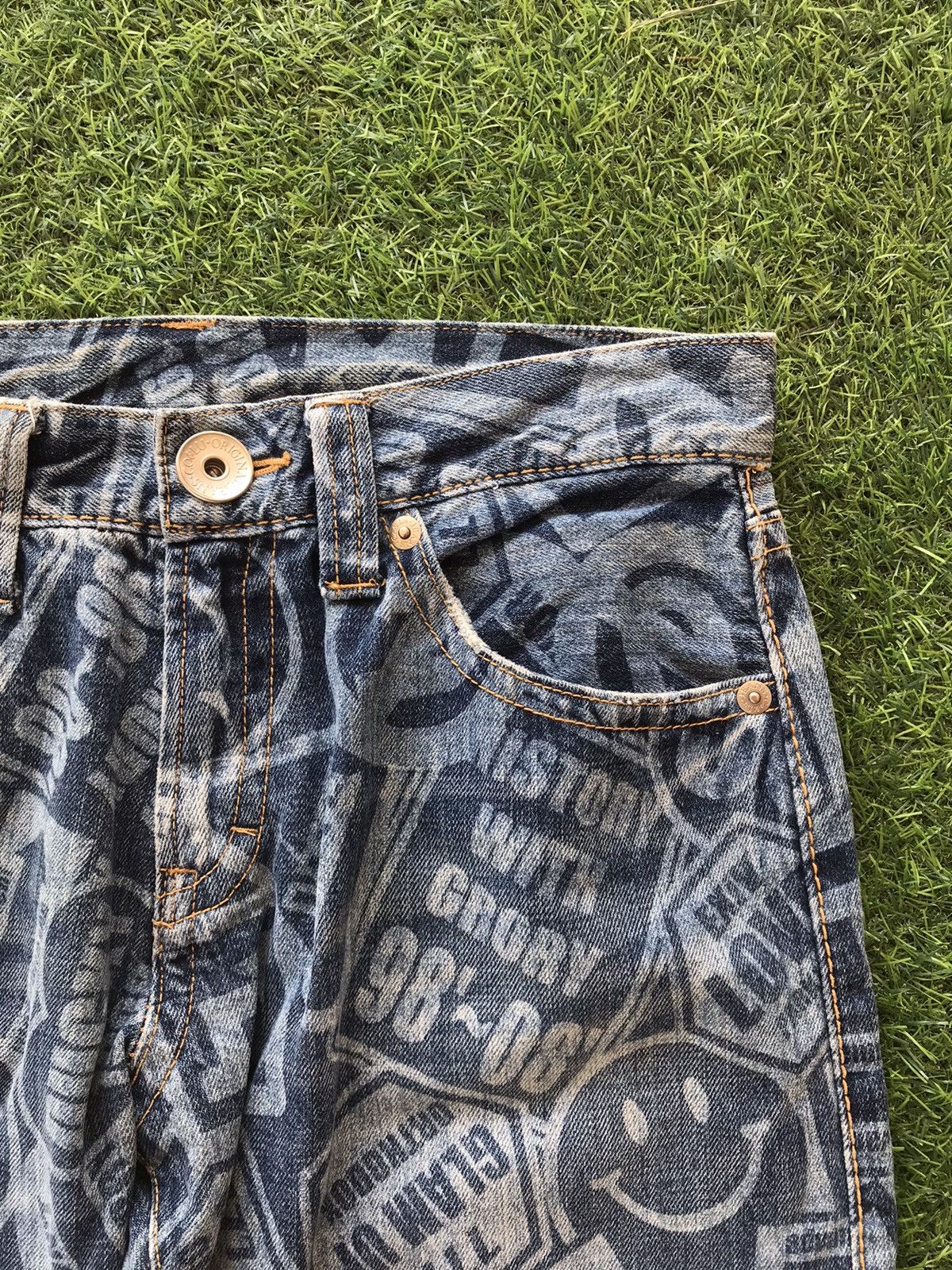 Vintage Vintage Nice Design CO & LU Inspired by Hysteric Glamour Size US 32 / EU 48 - 10 Thumbnail