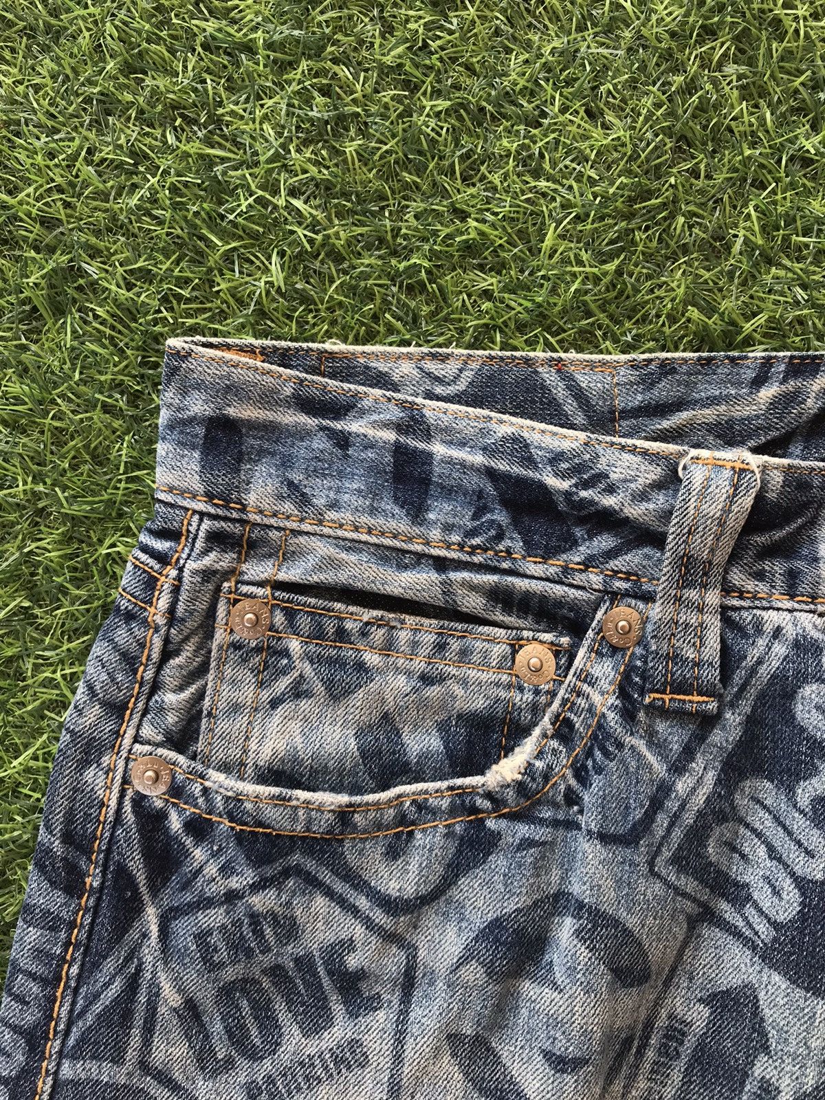 Vintage Vintage Nice Design CO & LU Inspired by Hysteric Glamour Size US 32 / EU 48 - 9 Thumbnail