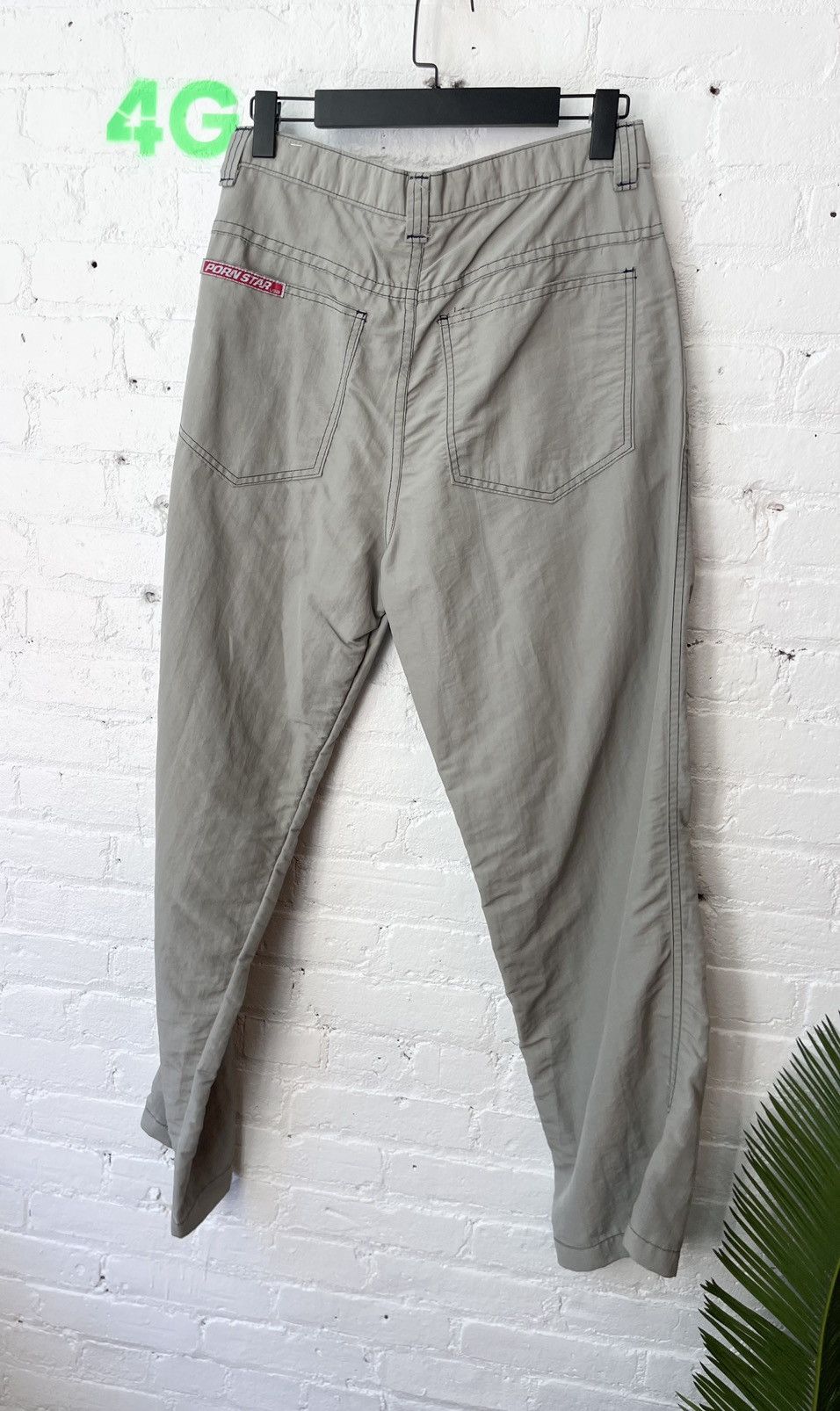 Vintage Vintage PORNSTAR PORN STAR NYLON SKATER PANTS 30 31 32 Size US 31 - 8 Thumbnail