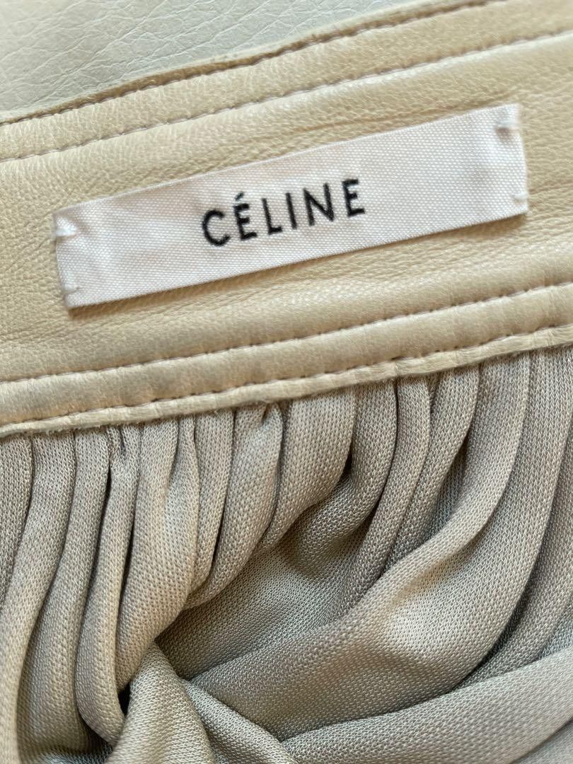 Celine Old Celine skirt with leather belt Size 25" / US 0 / IT 36 - 4 Thumbnail