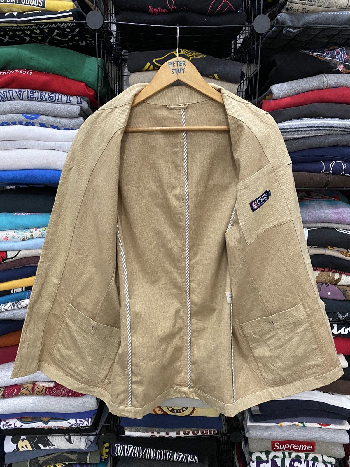 Chaps Ralph Lauren × Vintage Vintage Chaps Ralph Lauren Cotton Jacket Size US M / EU 48-50 / 2 - 3 Thumbnail