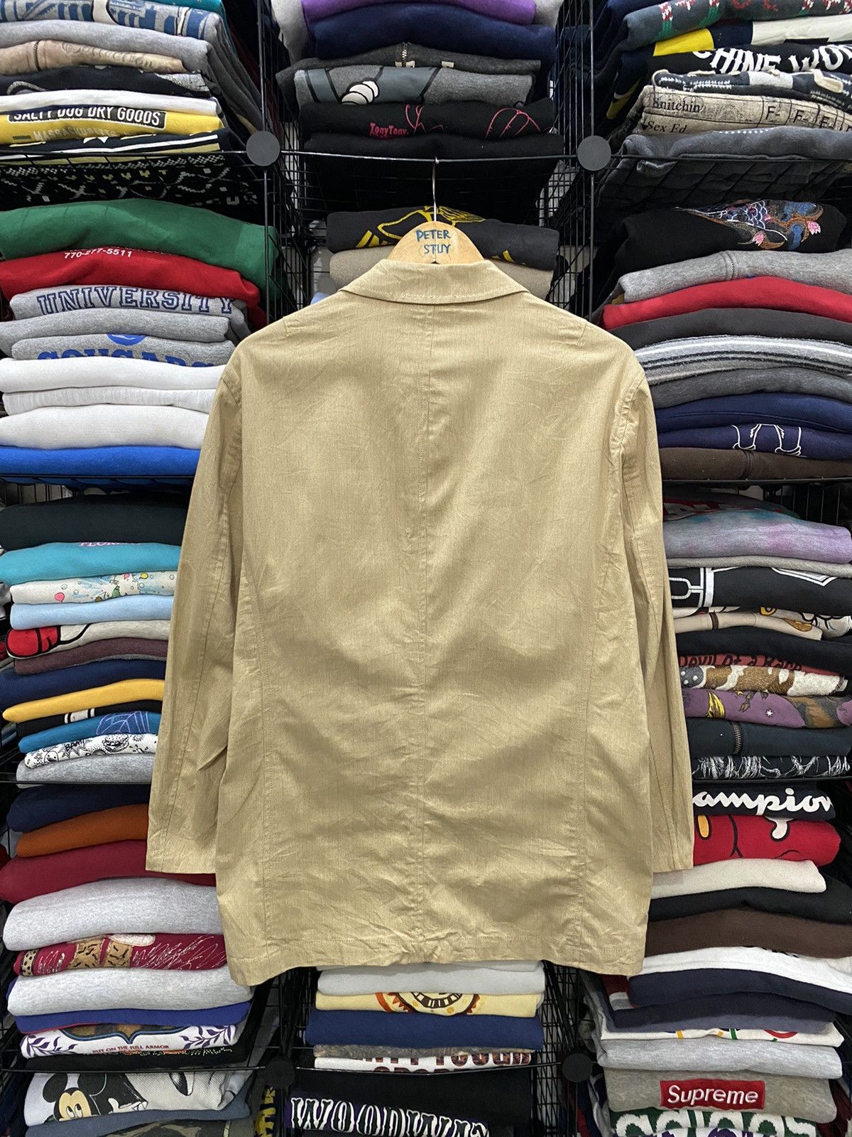 Chaps Ralph Lauren × Vintage Vintage Chaps Ralph Lauren Cotton Jacket Size US M / EU 48-50 / 2 - 2 Thumbnail