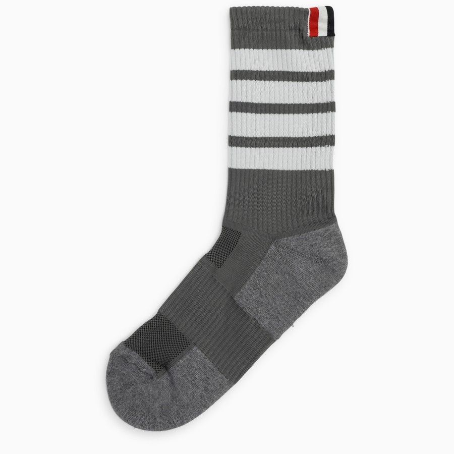 image of Thom Browne O1D2Blof0623 Socks In Grey, Men's