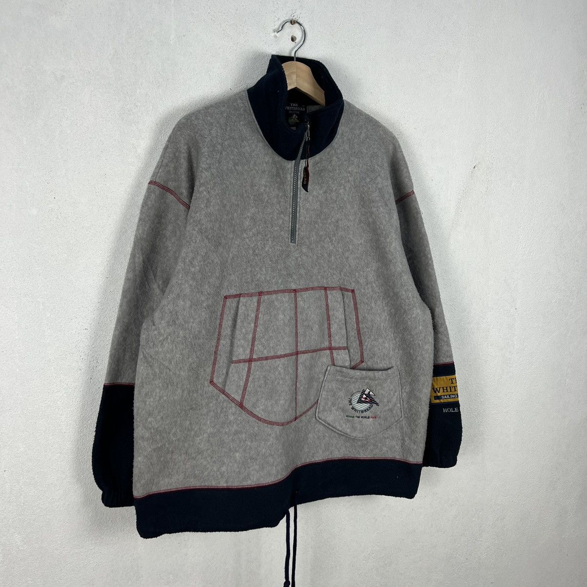 Japanese Brand VINTAGE THE WHITBREAD COLLECTION ROUND THE WORLD FLEECE Size US L / EU 52-54 / 3 - 2 Thumbnail