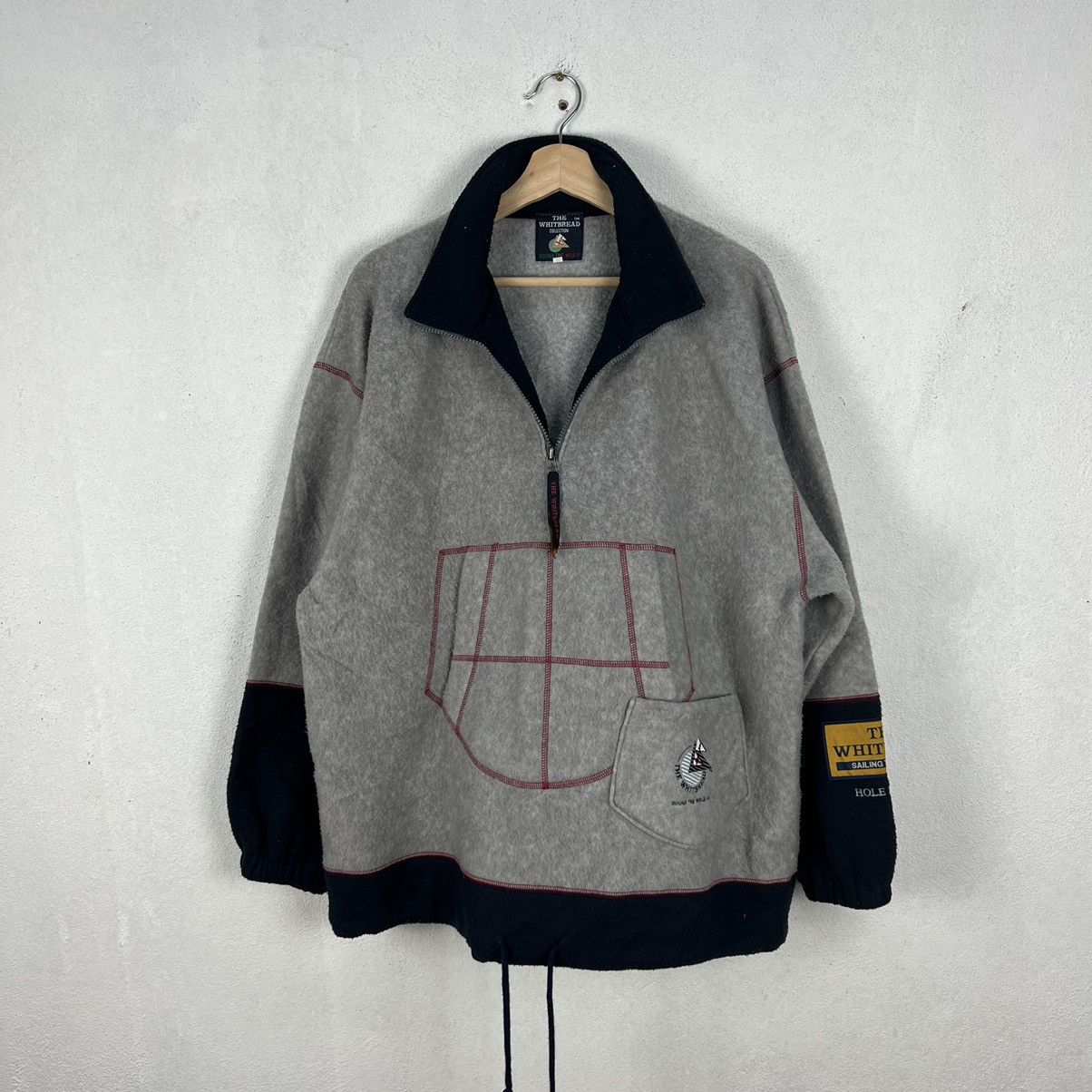 Japanese Brand VINTAGE THE WHITBREAD COLLECTION ROUND THE WORLD FLEECE Size US L / EU 52-54 / 3 - 9 Thumbnail