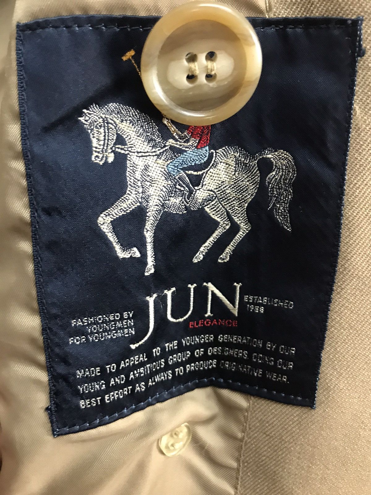 Japanese Brand × Other 🔥BEST OFFER🔥Vintage Long coat by jun Size US S / EU 44-46 / 1 - 4 Thumbnail