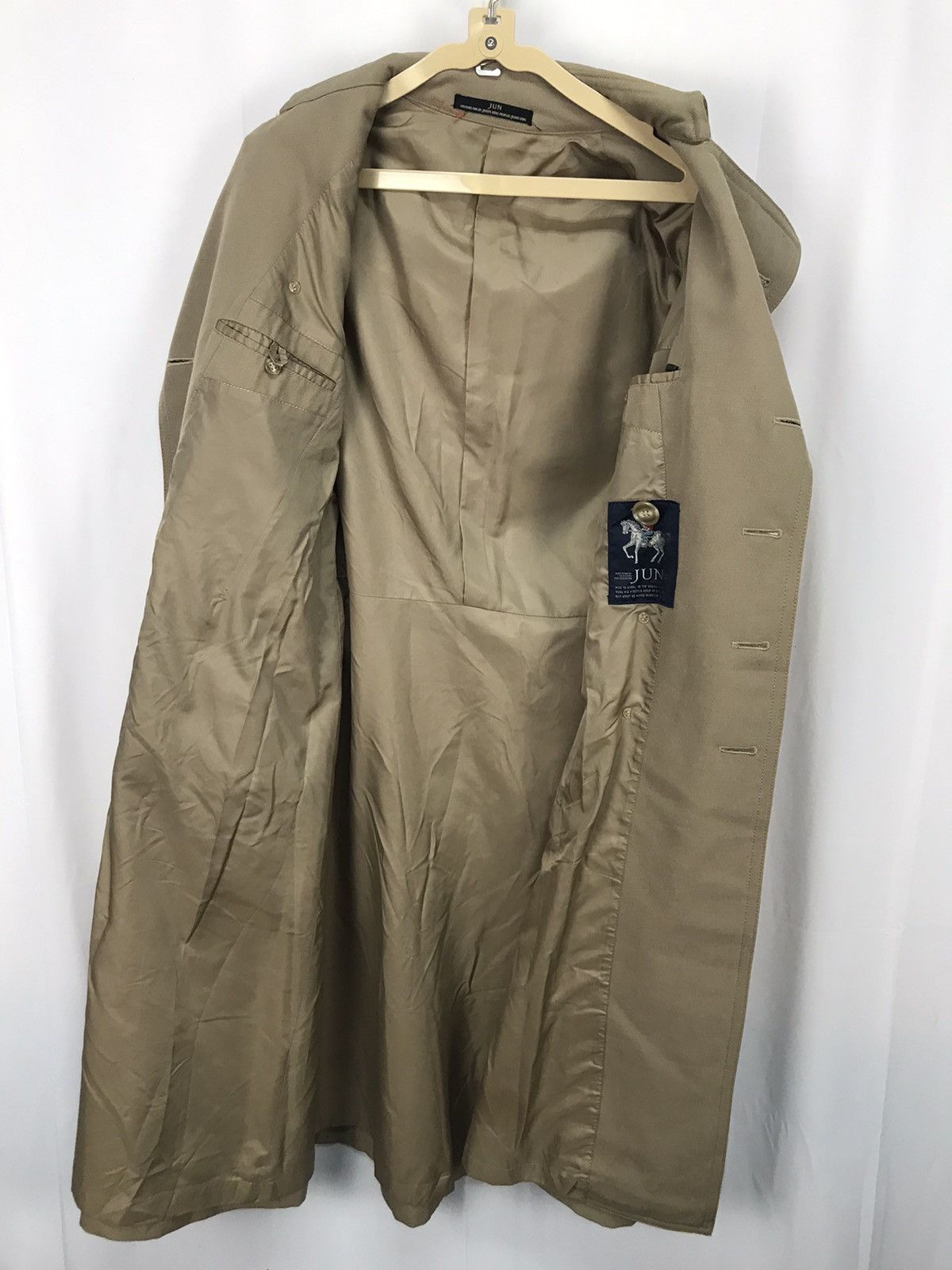 Japanese Brand × Other 🔥BEST OFFER🔥Vintage Long coat by jun Size US S / EU 44-46 / 1 - 8 Thumbnail