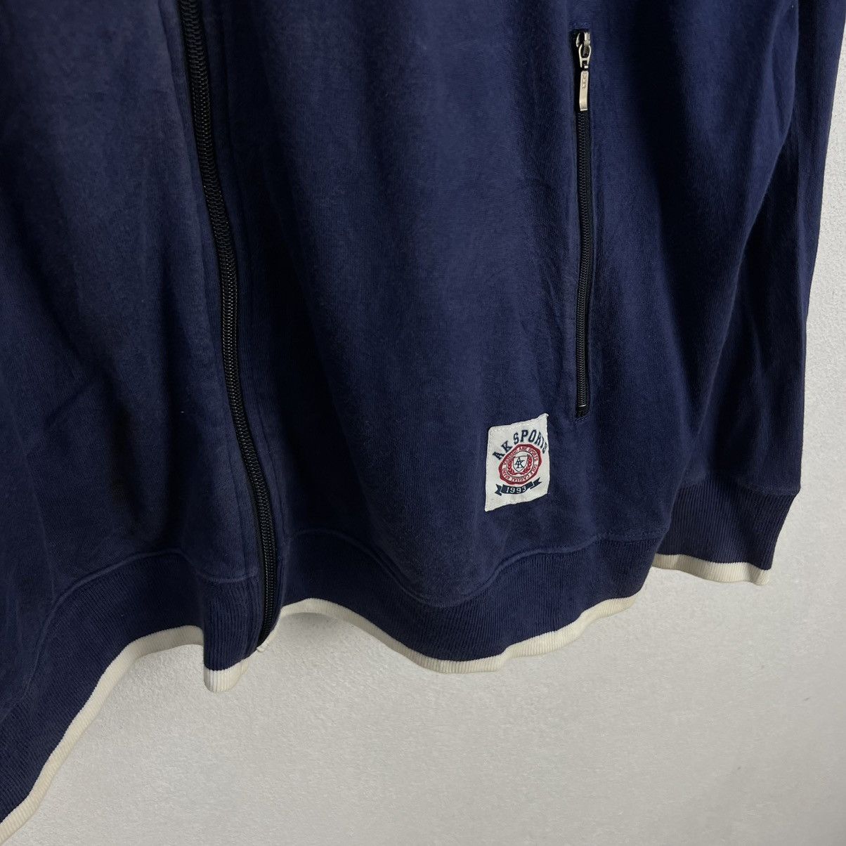 Japanese Brand VINTAGE KENSHO ABE SPORT ZIPPER JACKET BIG LOGO Size US XXL / EU 58 / 5 - 4 Thumbnail