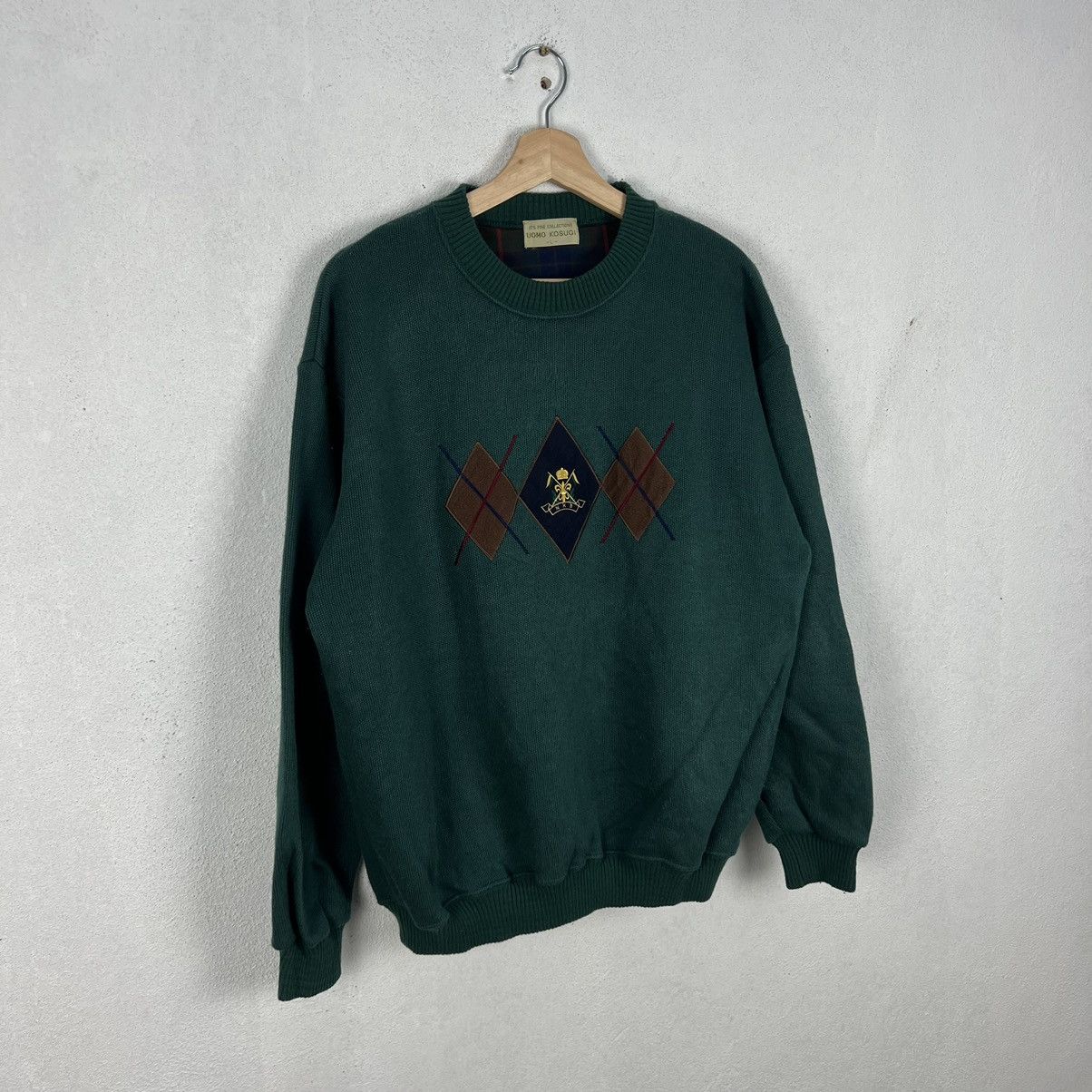 Japanese Brand VINTAGE UOMO KOSUGI SWEATSHIRT BIG LOGO Size US L / EU 52-54 / 3 - 2 Thumbnail