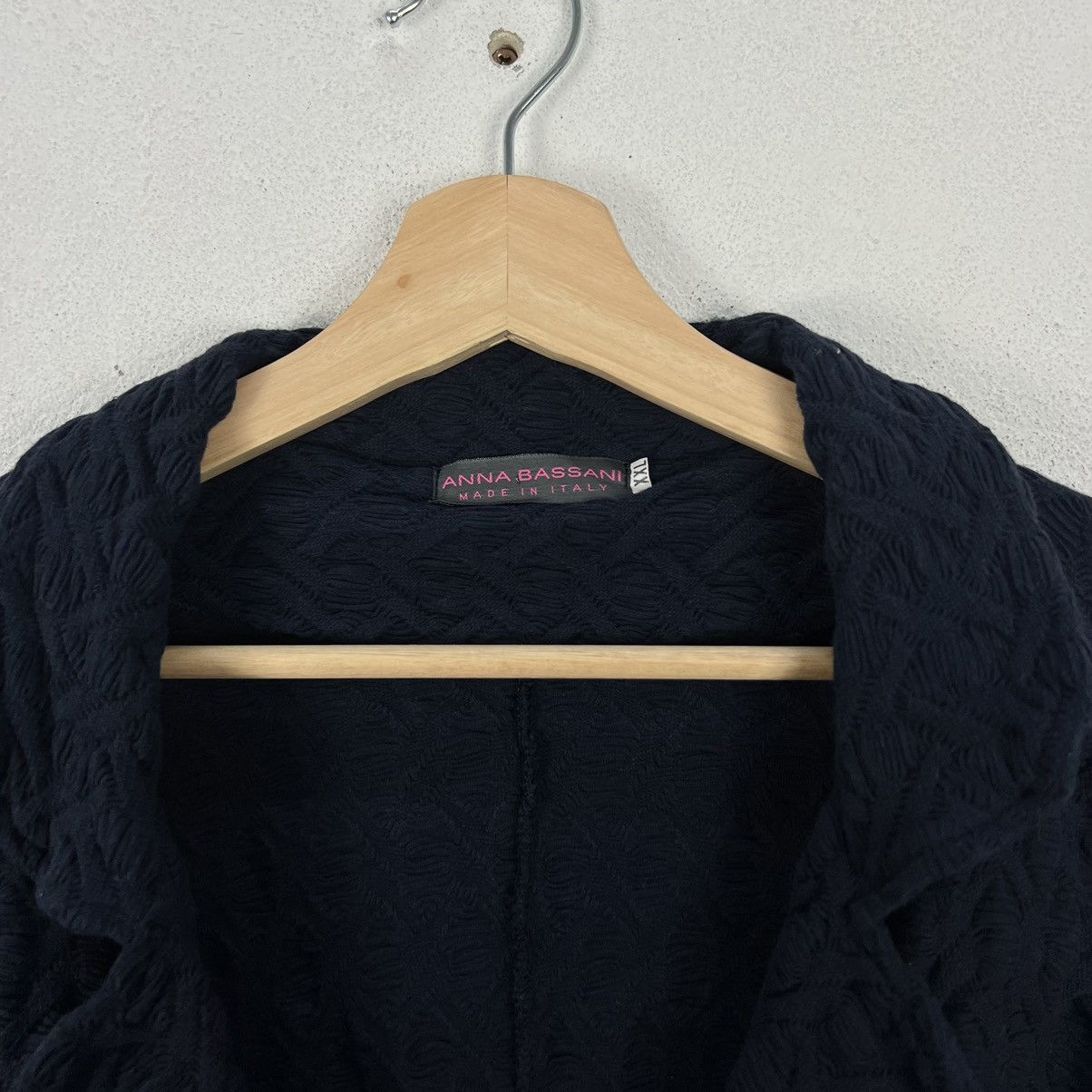 Japanese Brand VINTAGE ANNA BASSANI MADE IN ITALY CARDIGAN KNITWEAR Size US XXL / EU 58 / 5 - 6 Thumbnail