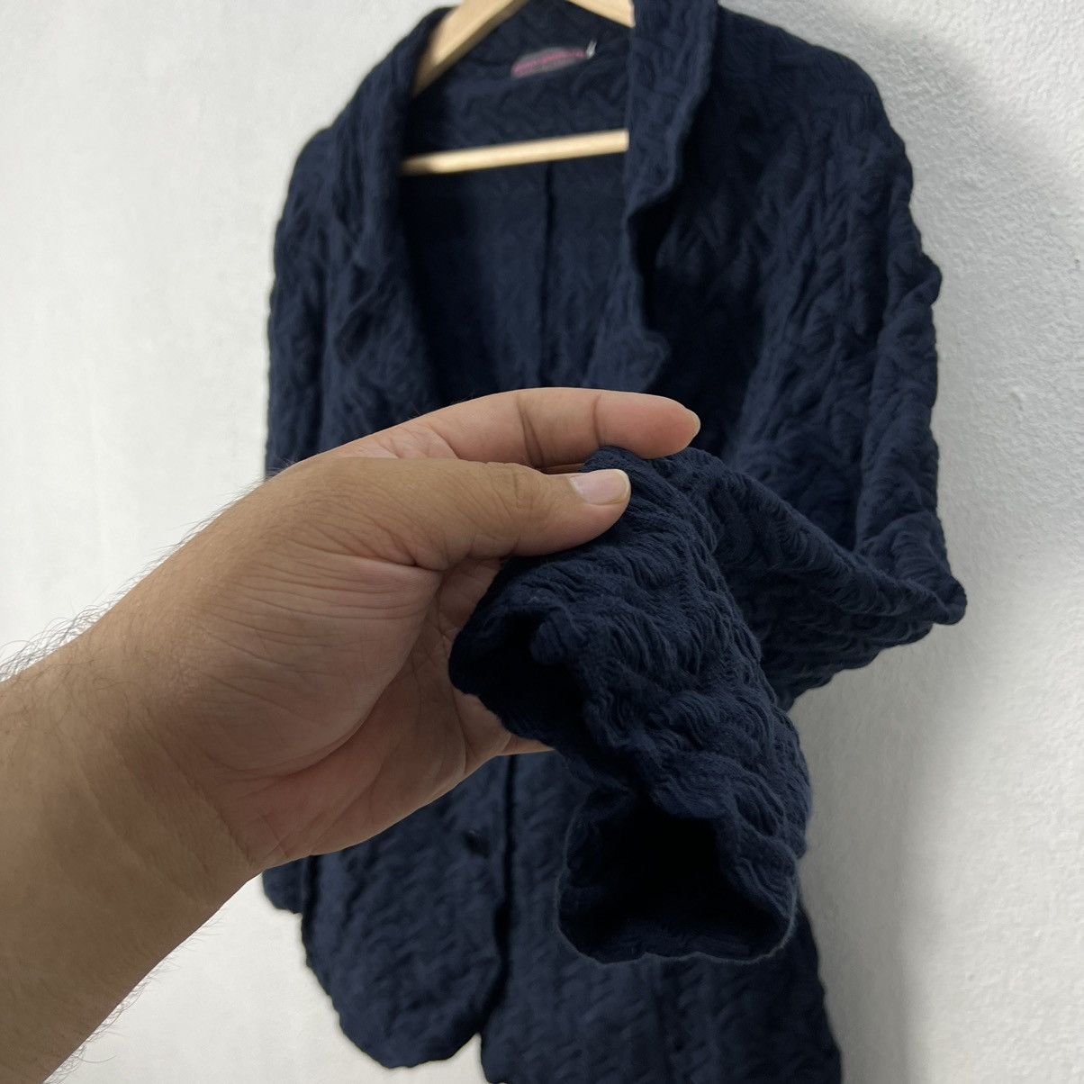 Japanese Brand VINTAGE ANNA BASSANI MADE IN ITALY CARDIGAN KNITWEAR Size US XXL / EU 58 / 5 - 5 Thumbnail
