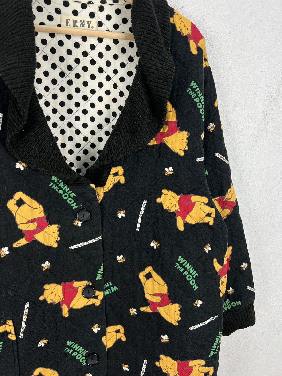Disney VINTAGE ERNY WALT DISNEY COMPANY POOH FULL PRINT JACKET Size US L / EU 52-54 / 3 - 5 Thumbnail