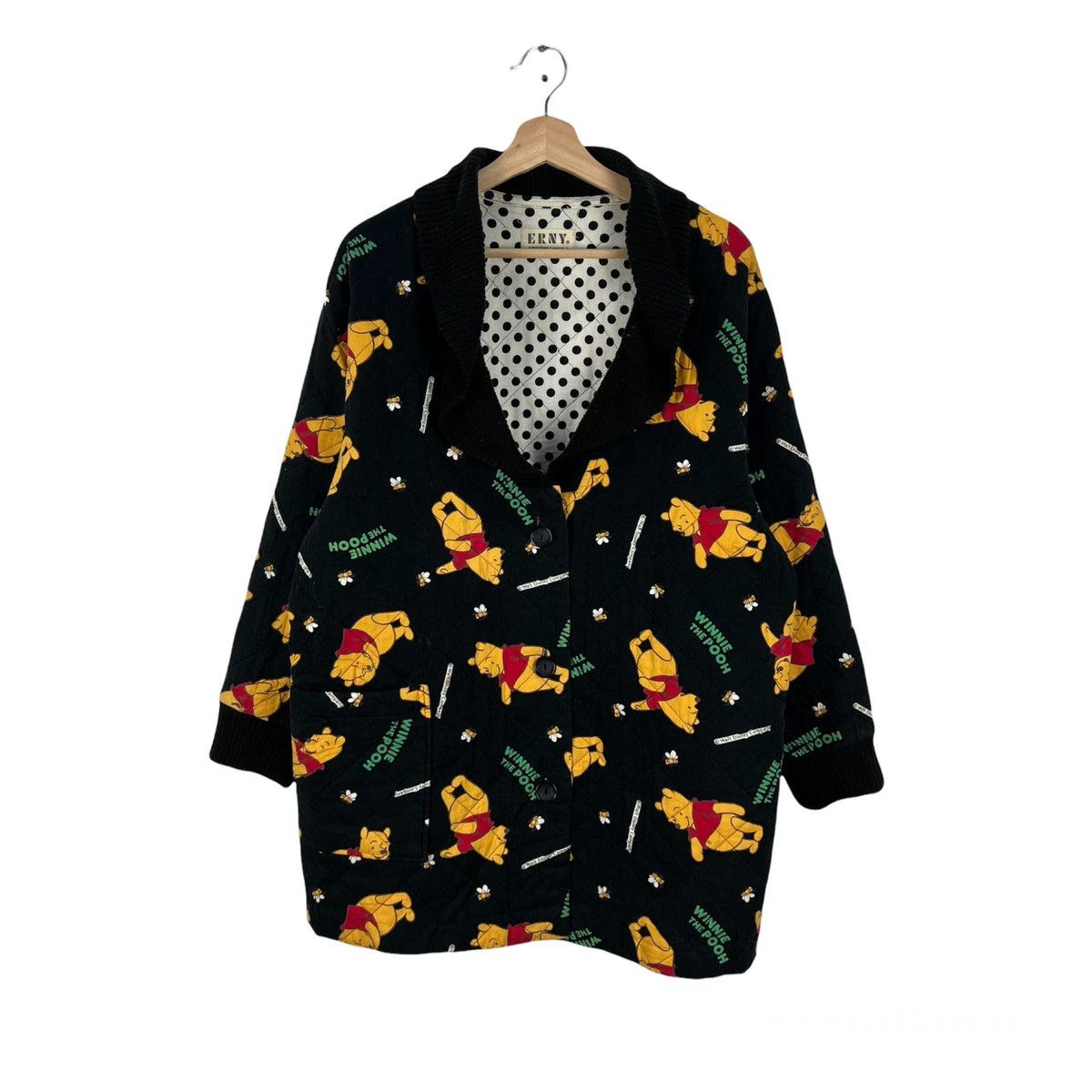 Disney VINTAGE ERNY WALT DISNEY COMPANY POOH FULL PRINT JACKET Size US L / EU 52-54 / 3 - 1 Thumbnail