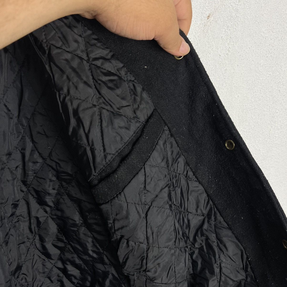Japanese Brand VINTAGE GEORGIA VARSITY JACKET LEATHER HANDLING BIG LOGO Size US M / EU 48-50 / 2 - 14 Thumbnail