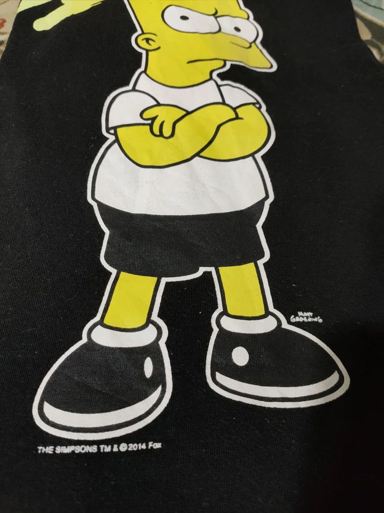 Cartoon Network × The Simpsons × Vintage Vintage Black Bart Simpson Tee 2014 Size US M / EU 48-50 / 2 - 3 Thumbnail