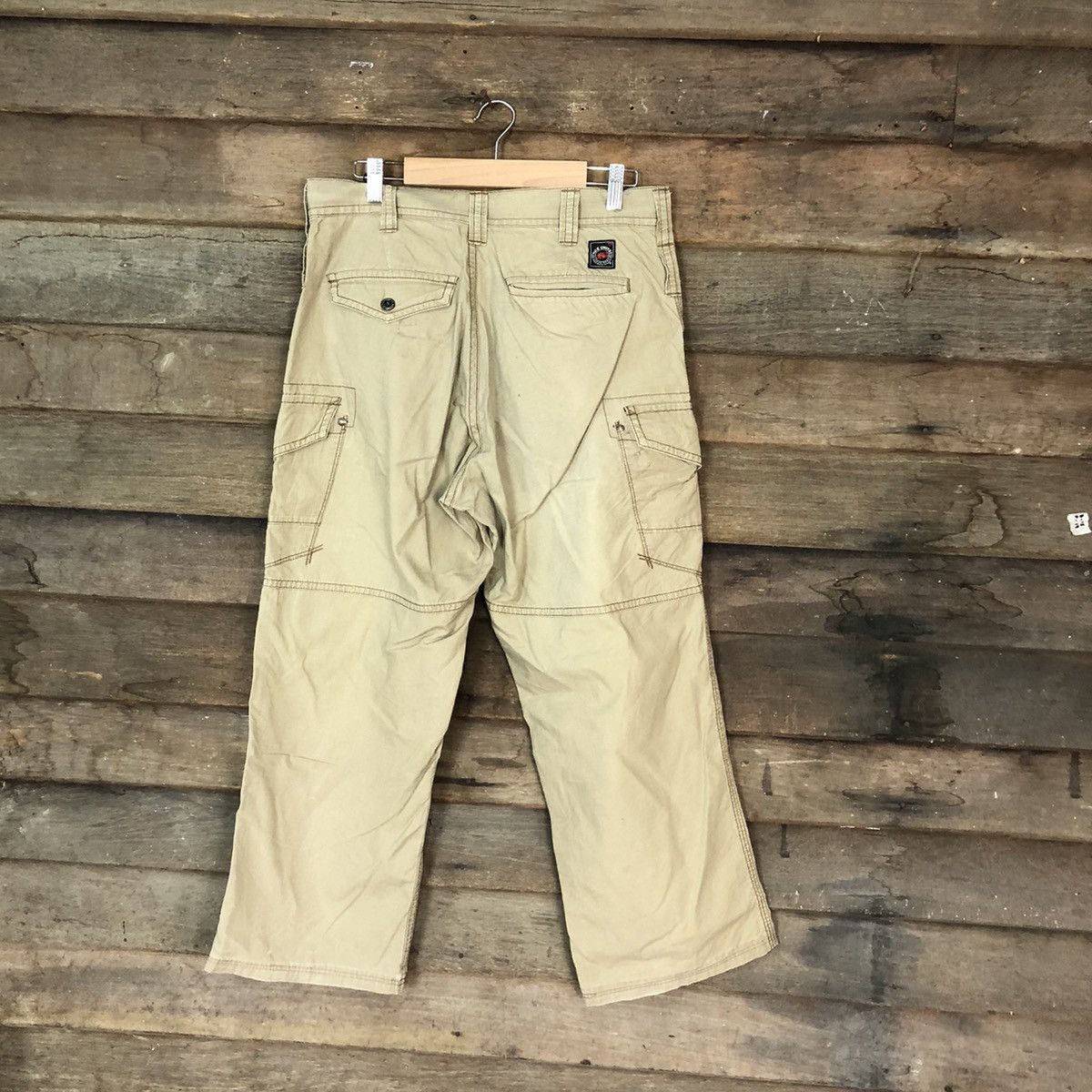 Japanese Brand × Vintage Vice Untited Brown tactical cargo pants #5693 Size US 31 - 11 Thumbnail
