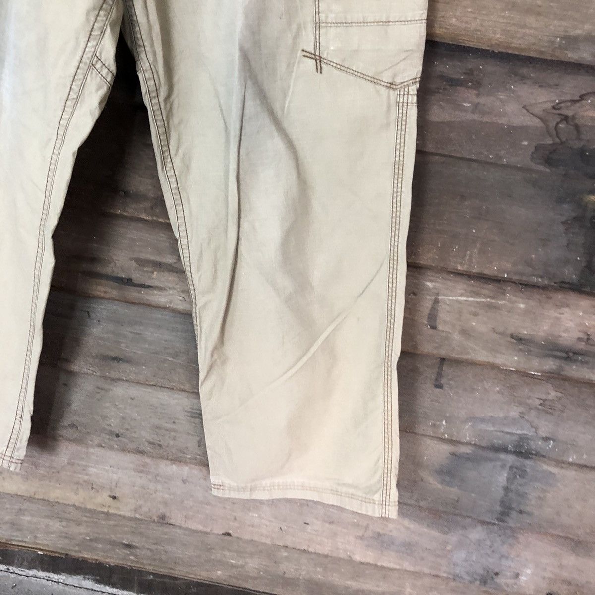 Japanese Brand × Vintage Vice Untited Brown tactical cargo pants #5693 Size US 31 - 9 Thumbnail