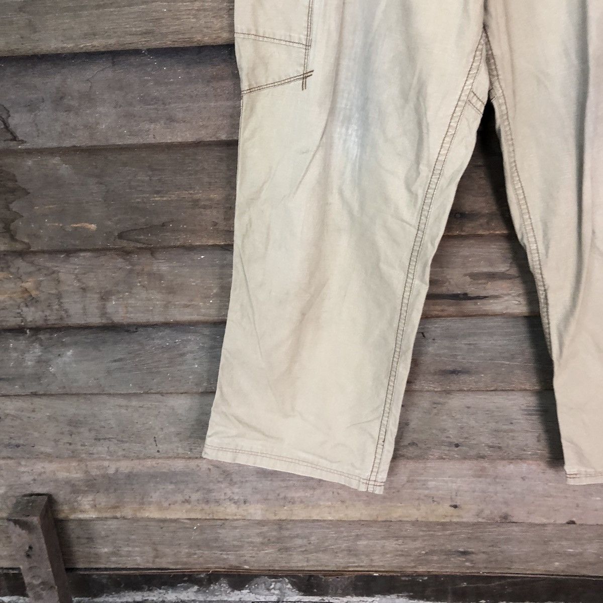 Japanese Brand × Vintage Vice Untited Brown tactical cargo pants #5693 Size US 31 - 8 Thumbnail