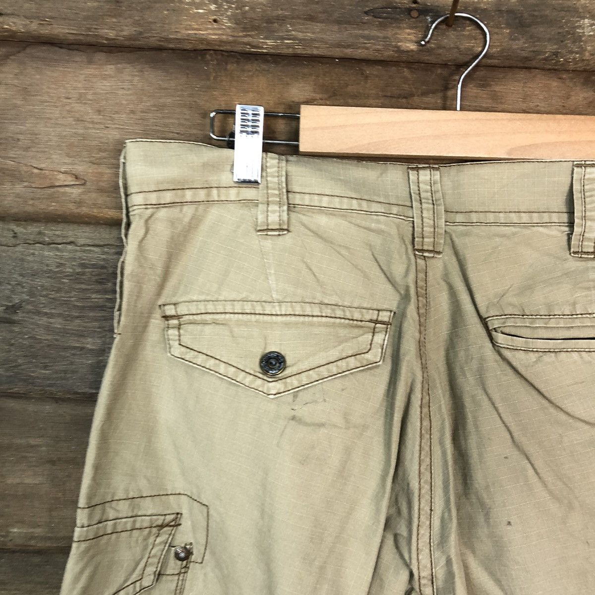 Japanese Brand × Vintage Vice Untited Brown tactical cargo pants #5693 Size US 31 - 14 Thumbnail