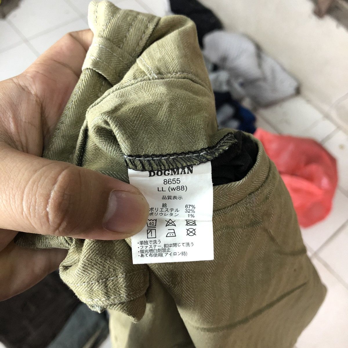 Japanese Brand × Vintage Dogman Brown faded multi pocket tactical Cargo Pants #5694 Size US 33 - 17 Thumbnail