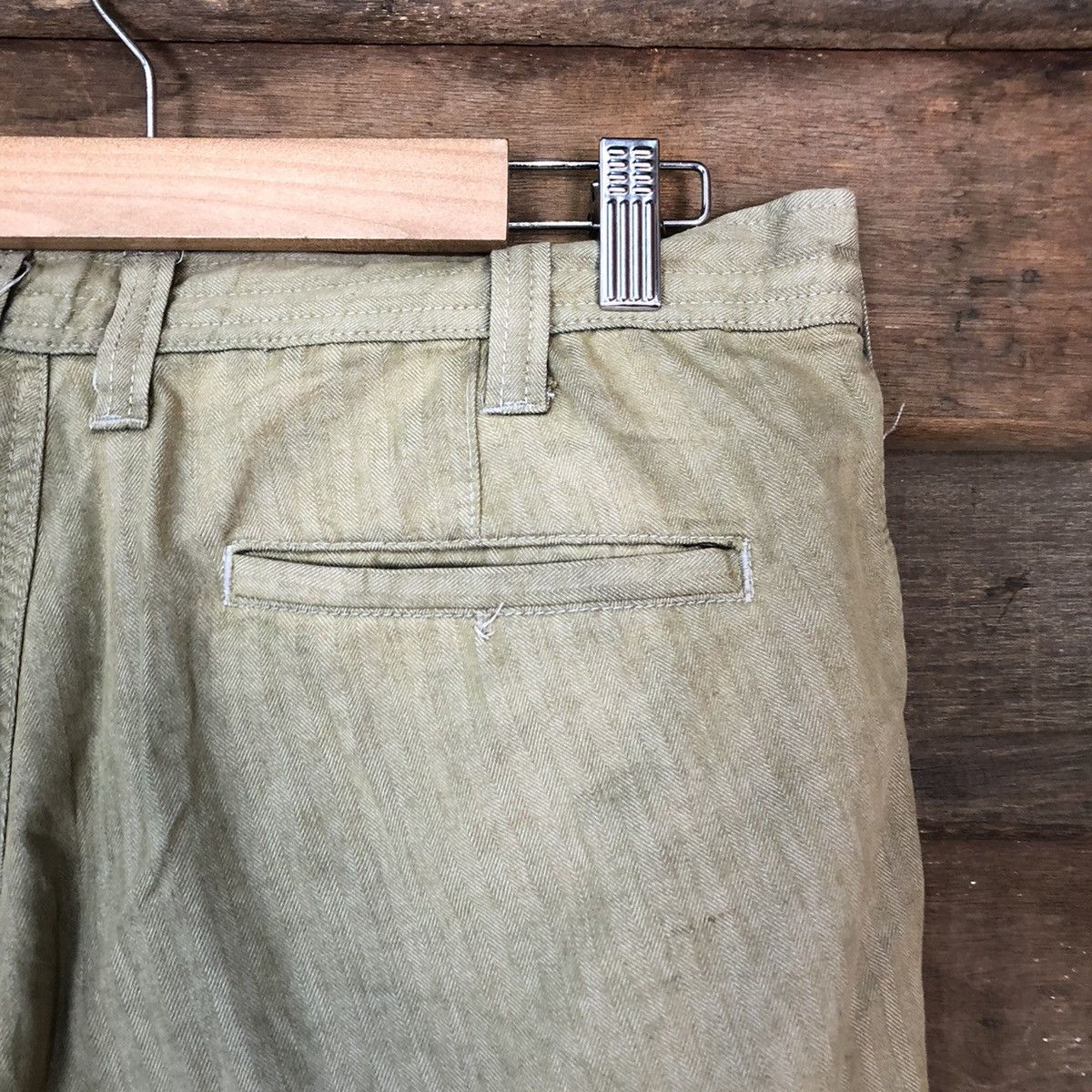 Japanese Brand × Vintage Dogman Brown faded multi pocket tactical Cargo Pants #5694 Size US 33 - 15 Thumbnail