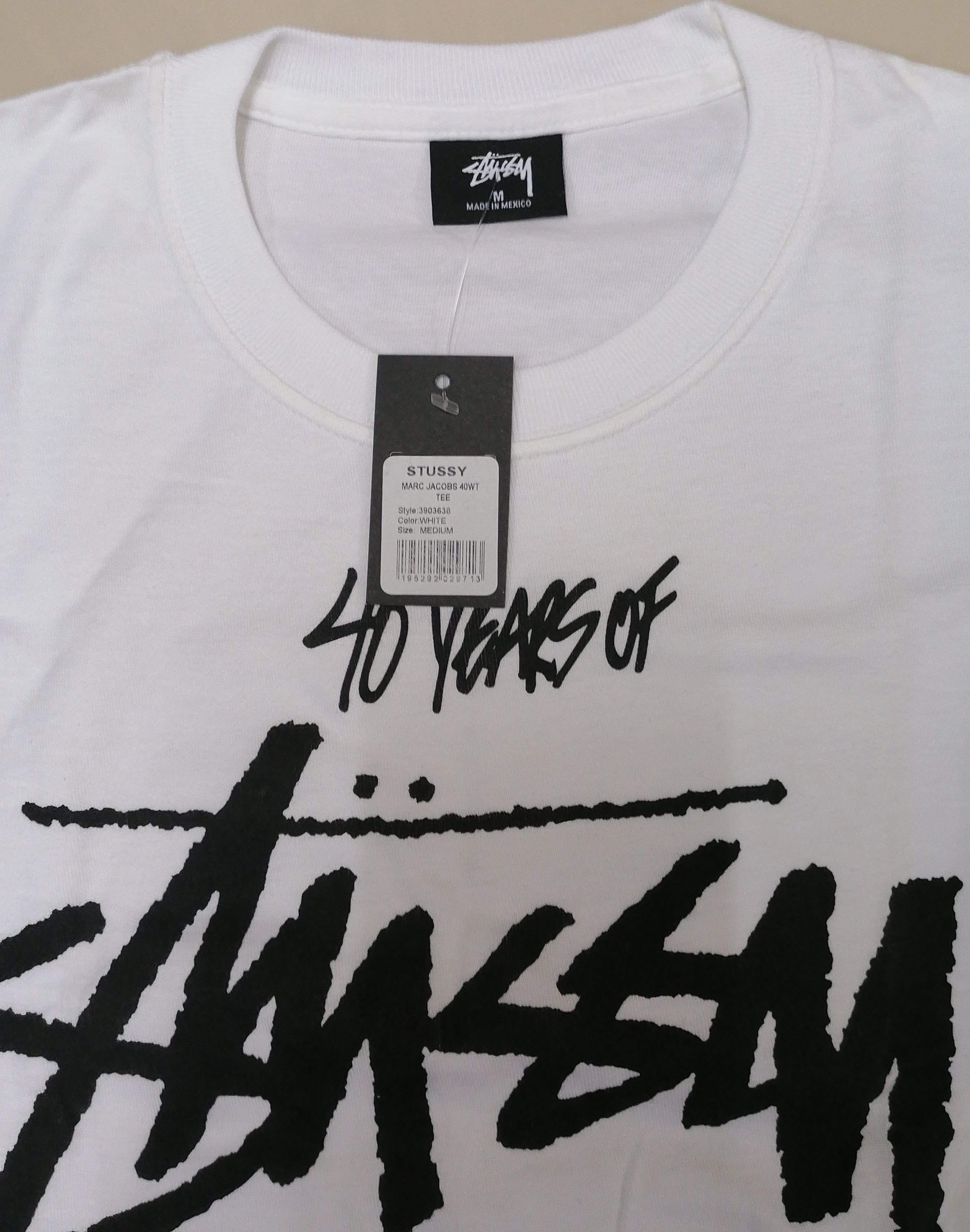 Marc Jacobs × Stussy Stussy X Marc Jacobs 40th Anniversary T-shirt Size US M / EU 48-50 / 2 - 2 Thumbnail