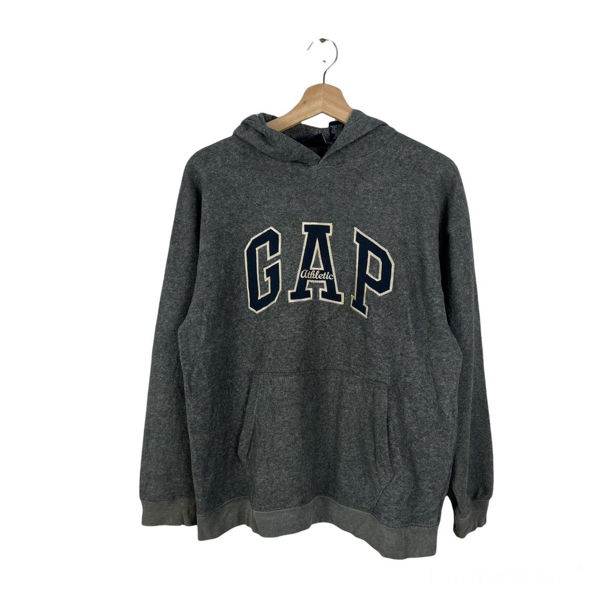 Gap VINTAGE GAP EMBROIDERY BIG LOGO HOODIE STREET FASHION STYLE Size US XXL / EU 58 / 5 - 1 Thumbnail