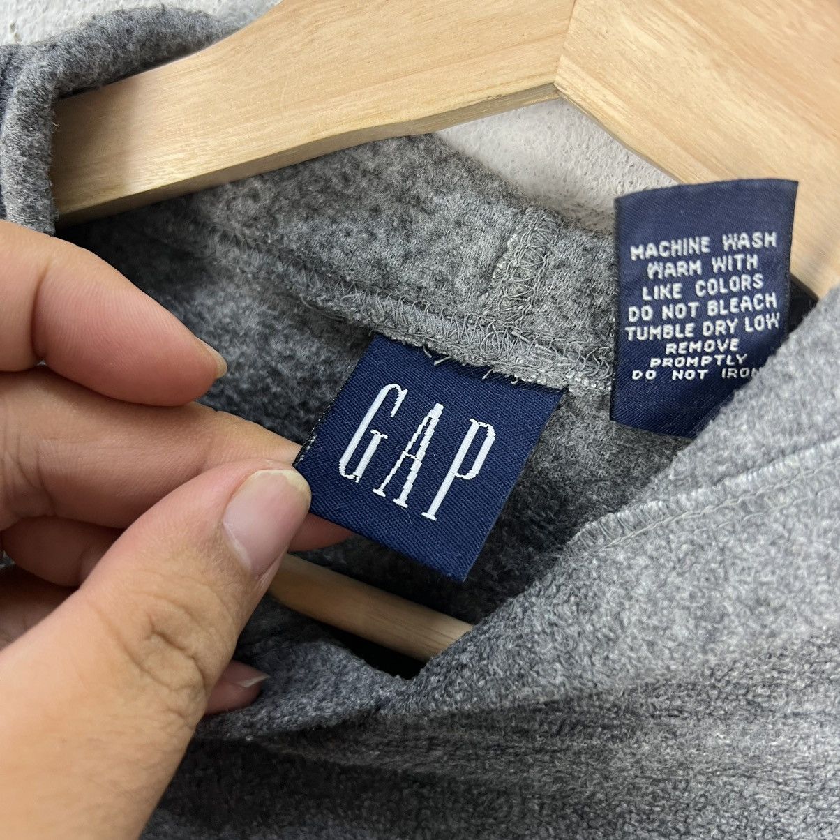 Gap VINTAGE GAP EMBROIDERY BIG LOGO HOODIE STREET FASHION STYLE Size US XXL / EU 58 / 5 - 8 Thumbnail