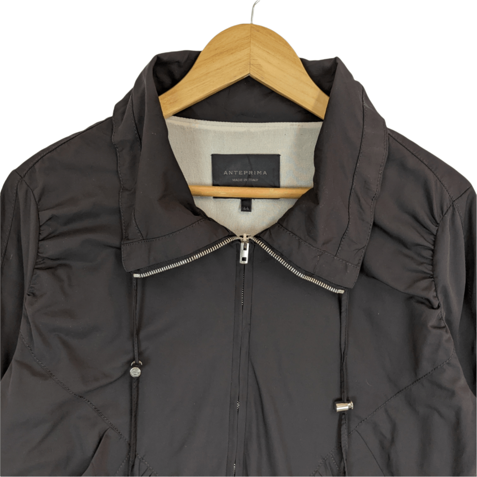 Japanese Brand ANTERPRIMA Motorcycle Punk Coated Outdoor Jacket Size L / US 10 / IT 46 - 6 Thumbnail