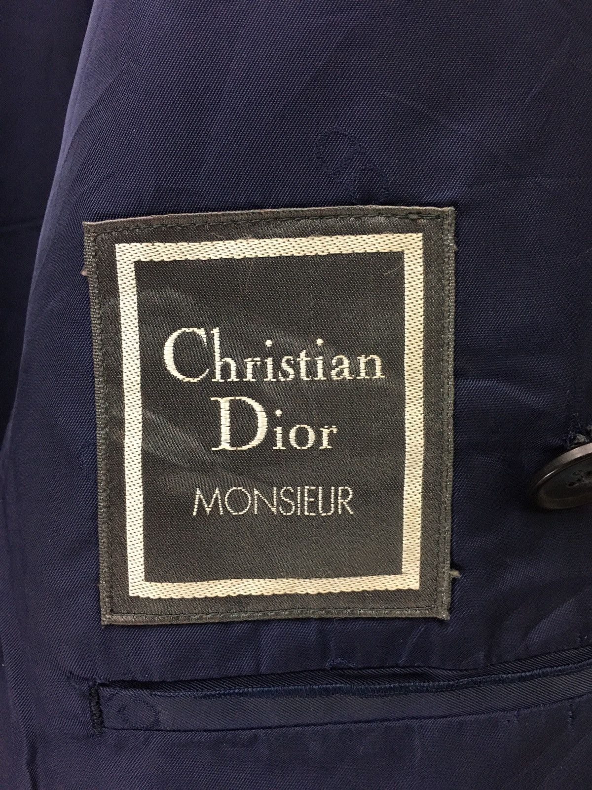 Christian Dior Monsieur Vintage Christian Dior Double Breasted Blazer Jacu Size US M / EU 48-50 / 2 - 8 Thumbnail