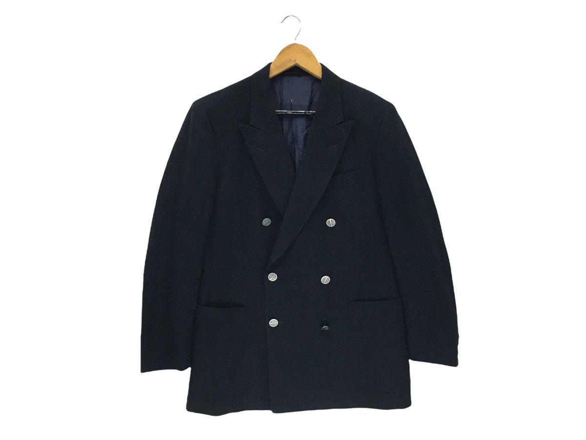 Christian Dior Monsieur Vintage Christian Dior Double Breasted Blazer Jacu Size US M / EU 48-50 / 2 - 1 Thumbnail