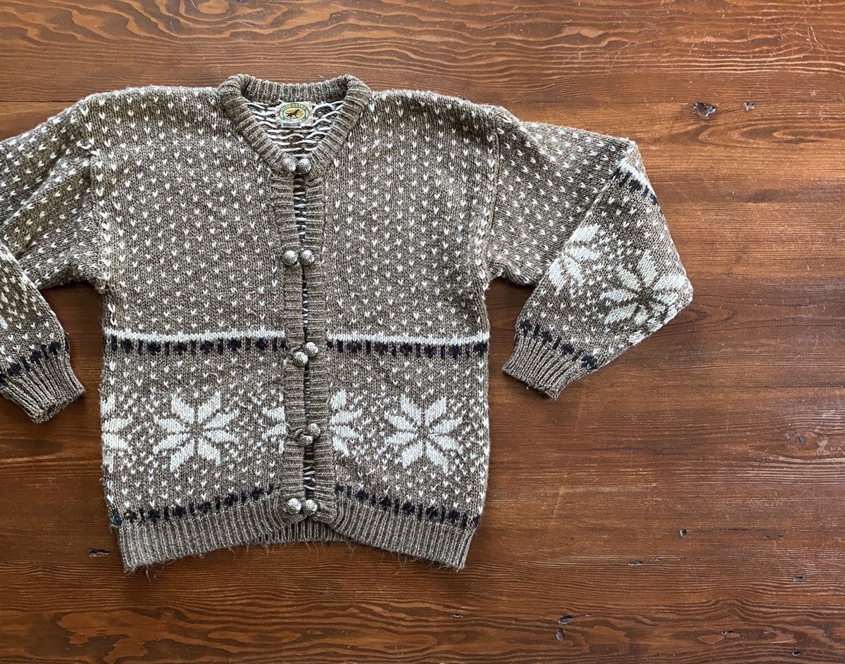 Vintage Vintage 80’s Tidewater Traders Winter Knit Cardigan Sweater Size M / US 6-8 / IT 42-44 - 1 Thumbnail