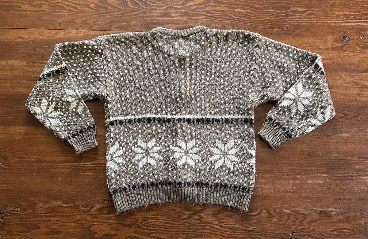 Vintage Vintage 80’s Tidewater Traders Winter Knit Cardigan Sweater Size M / US 6-8 / IT 42-44 - 10 Thumbnail