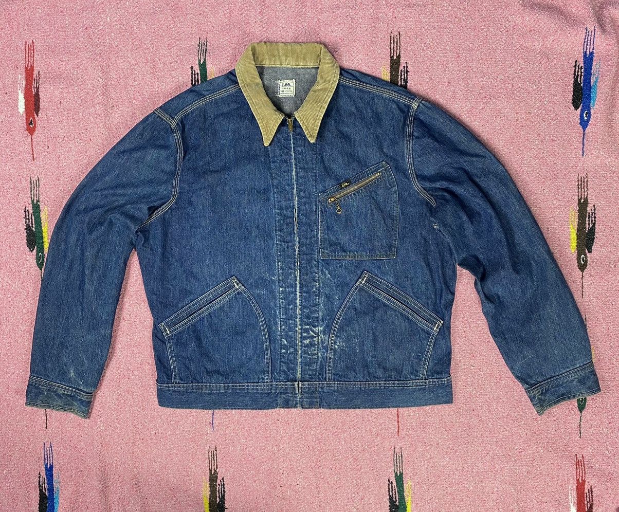 Lee × Vintage Vintage 50s Lee Jelt Denim 91-LB Jacket | Grailed