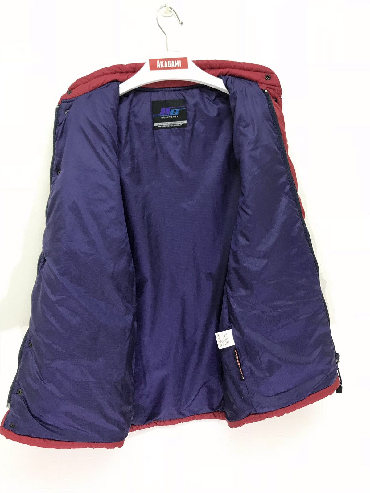 Hysteric Glamour Hysteric Glamour Padding Light Jacket Nylon Spell Out Size US M / EU 48-50 / 2 - 7 Thumbnail