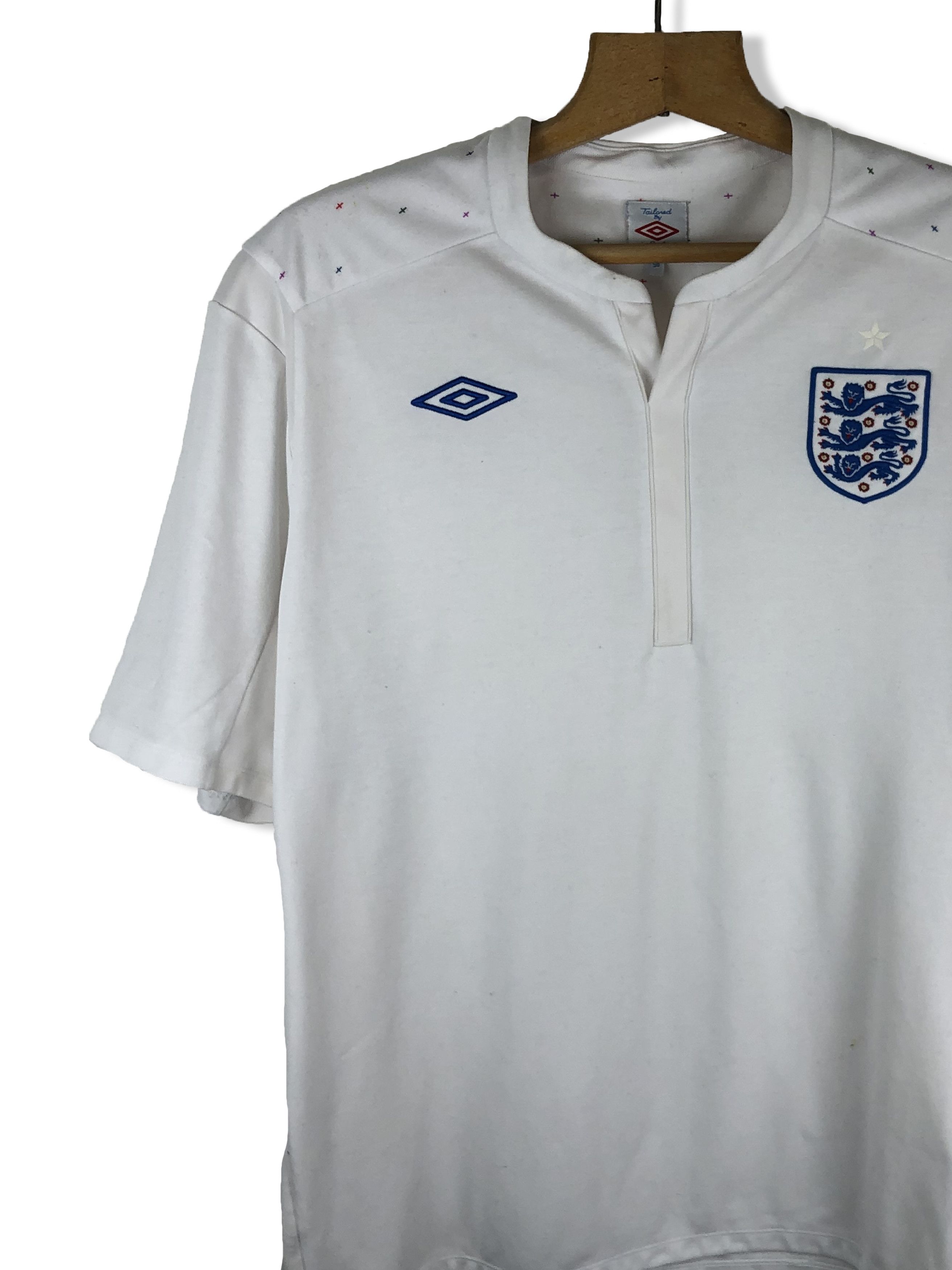 Umbro Vintage UMBRO White Soccer Jersey T-Shirt M151 Size US XXL / EU 58 / 5 - 3 Thumbnail