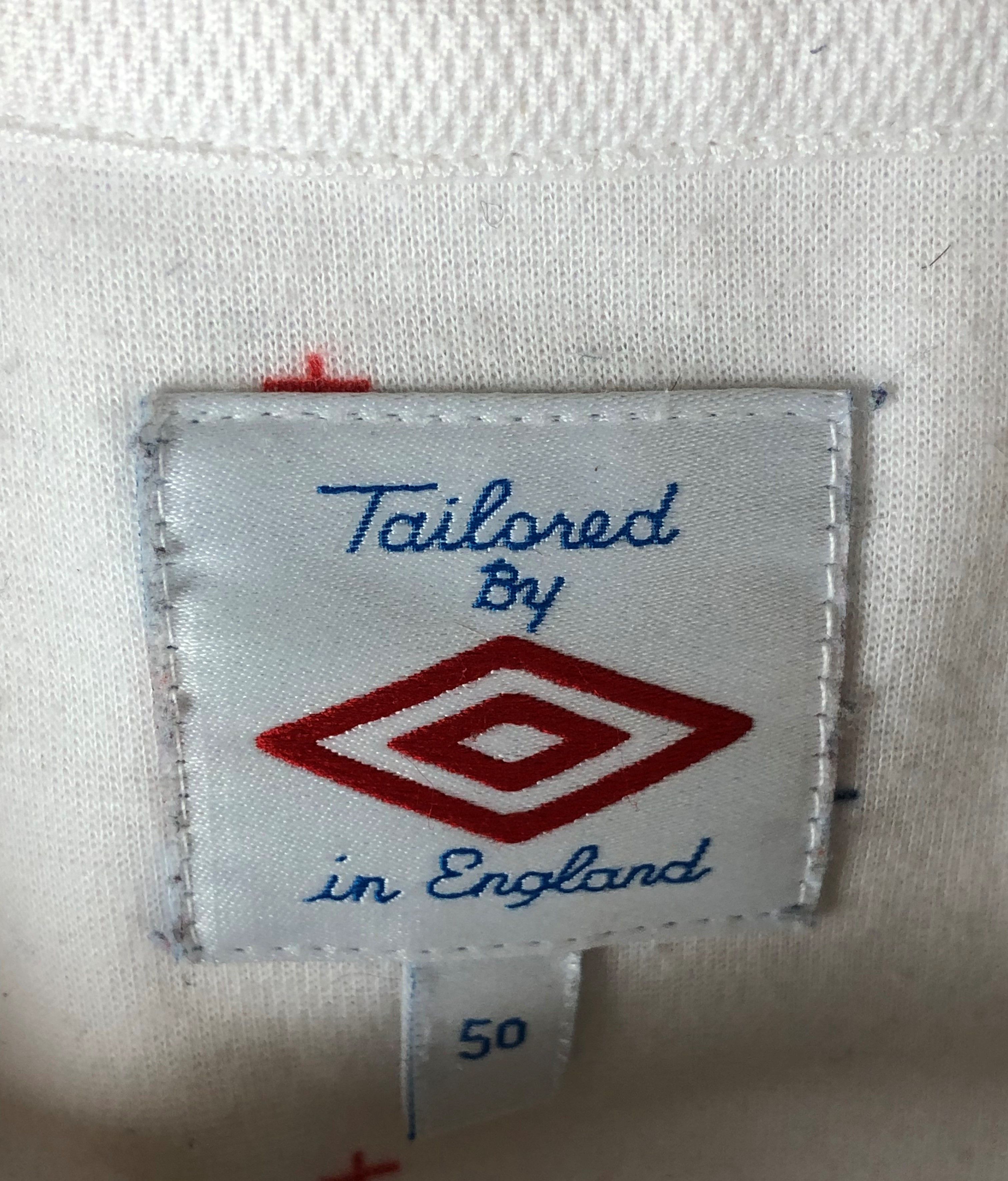 Umbro Vintage UMBRO White Soccer Jersey T-Shirt M151 Size US XXL / EU 58 / 5 - 8 Thumbnail