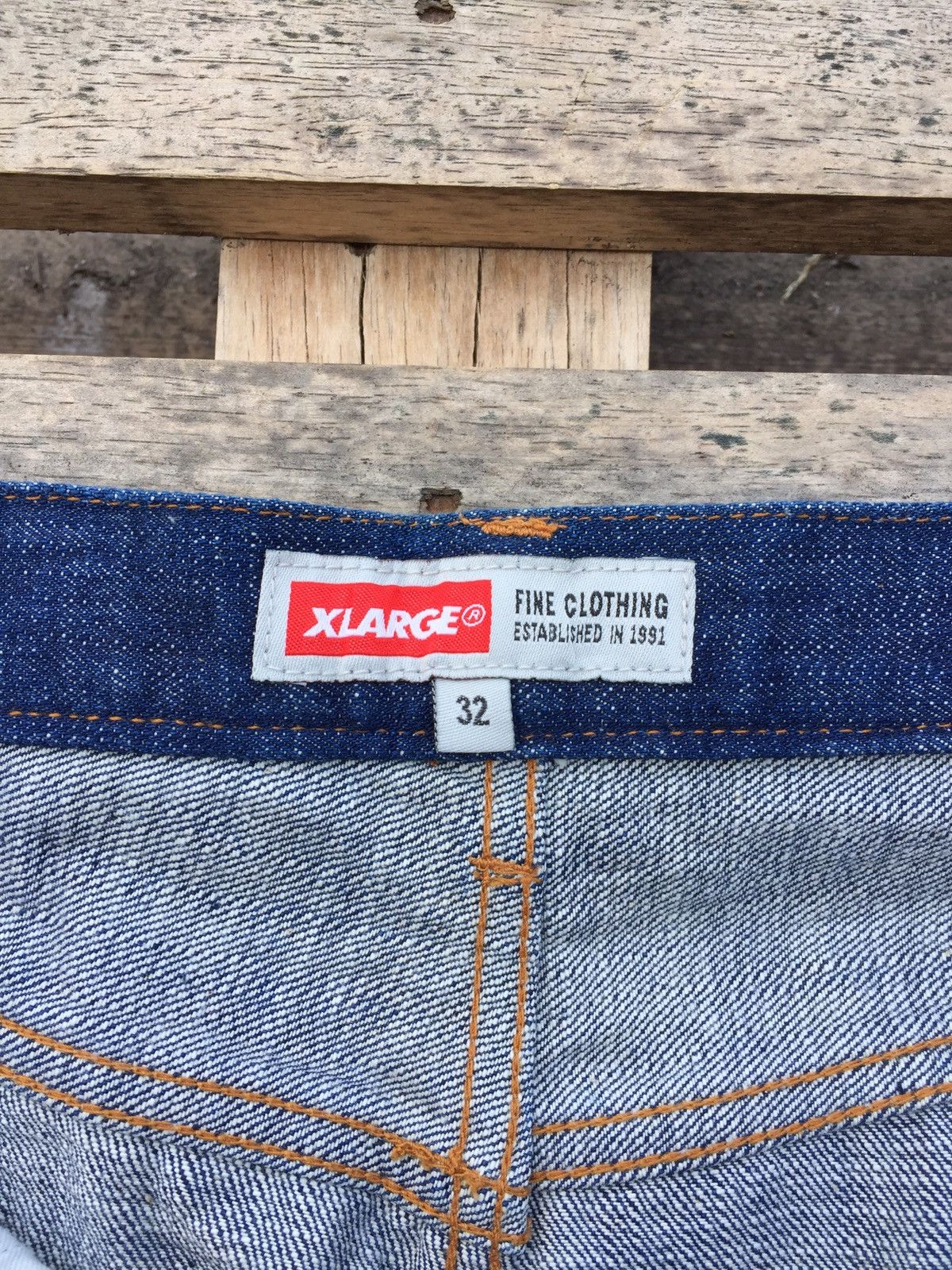 Japanese Brand × X-LARGE X-Large Denim Selvedge Size US 33 - 7 Thumbnail