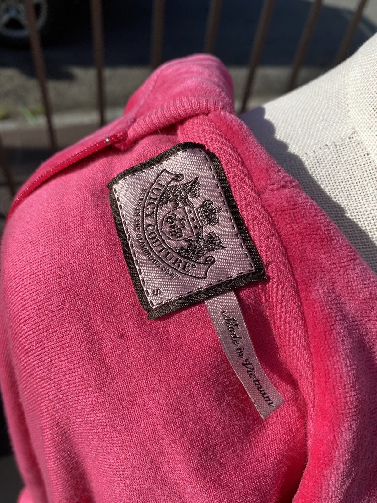 Juicy Couture velvet pink sweater Size S / US 4 / IT 40 - 7 Thumbnail