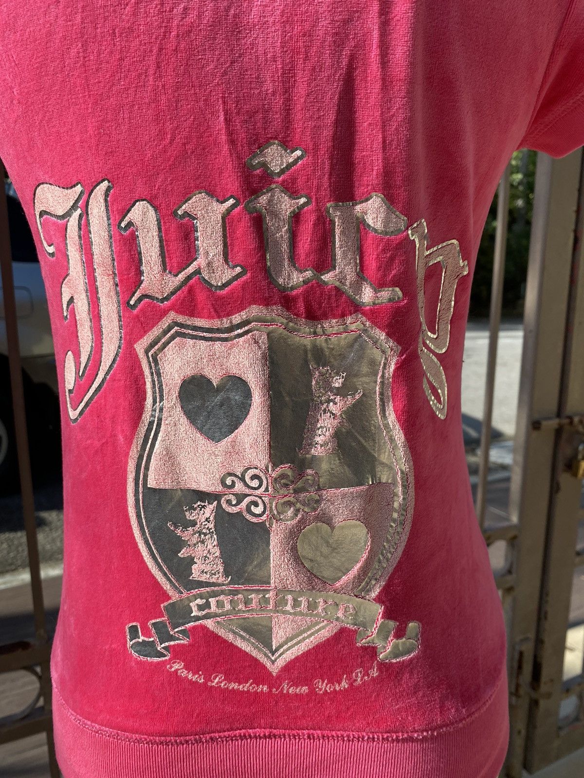 Juicy Couture velvet pink sweater Size S / US 4 / IT 40 - 5 Thumbnail