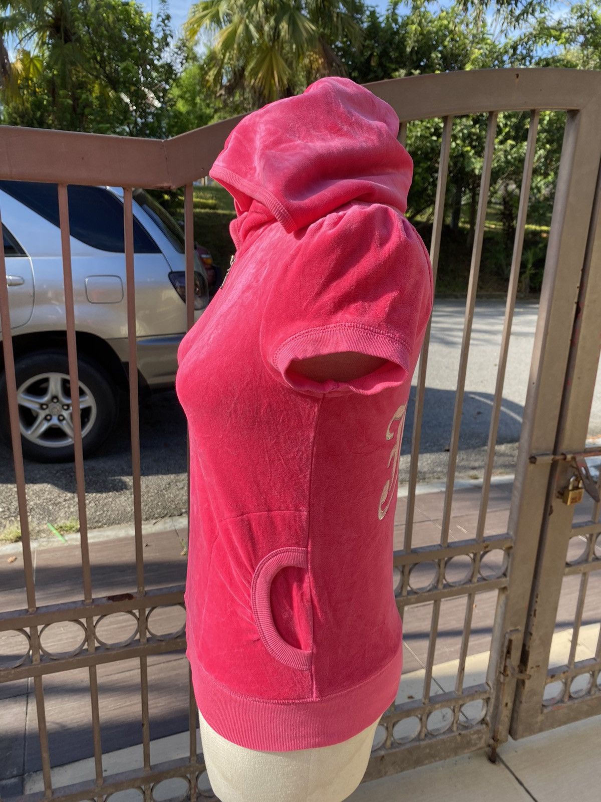 Juicy Couture velvet pink sweater Size S / US 4 / IT 40 - 3 Thumbnail