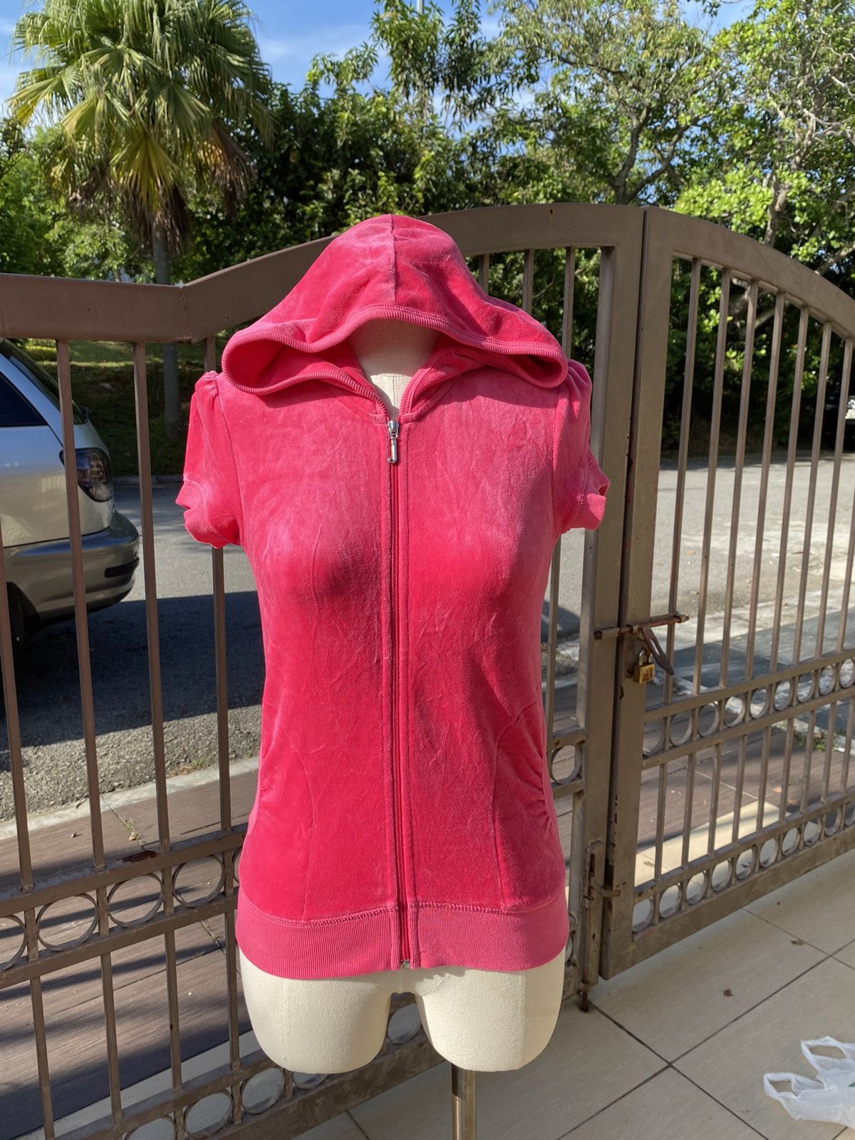 Juicy Couture velvet pink sweater Size S / US 4 / IT 40 - 9 Thumbnail