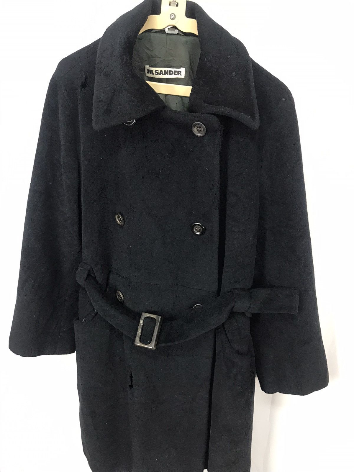 Jil Sander 🔥BEST OFFER🔥Jil sander distressed wool jacket Size US M / EU 48-50 / 2 - 12 Thumbnail