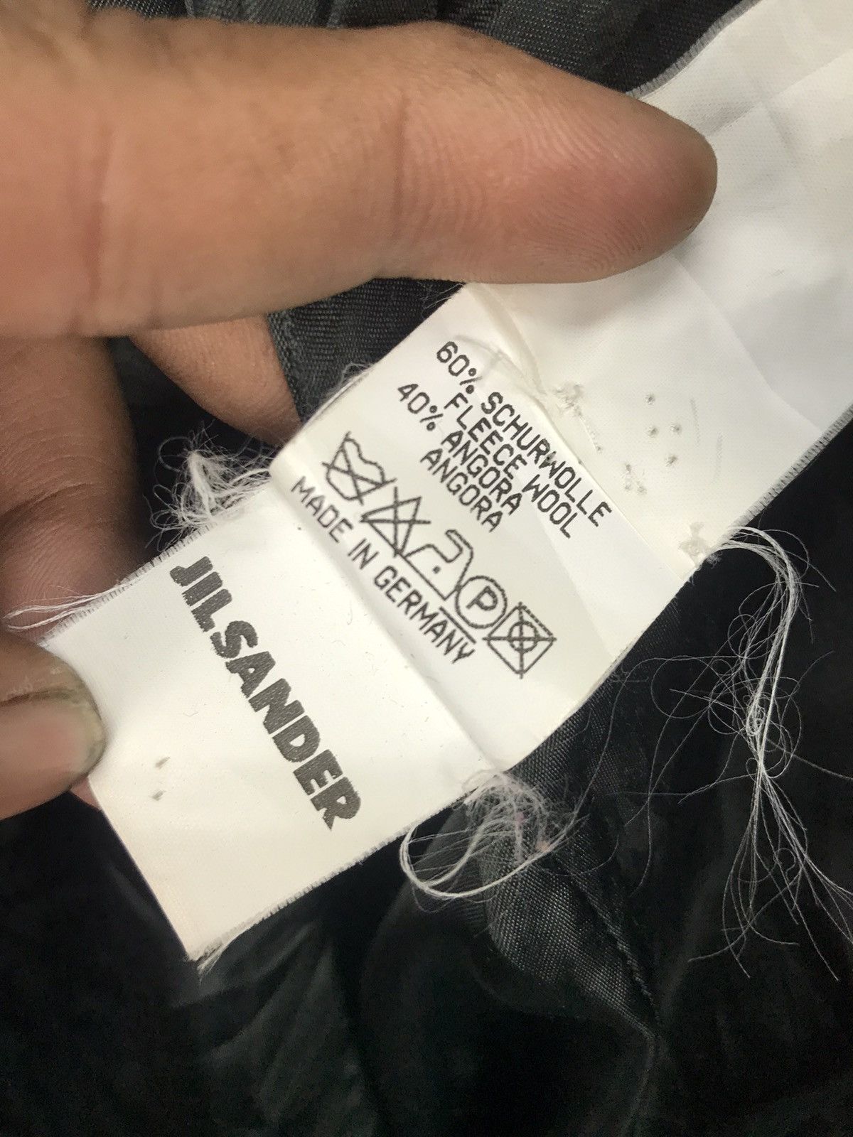 Jil Sander 🔥BEST OFFER🔥Jil sander distressed wool jacket Size US M / EU 48-50 / 2 - 9 Thumbnail