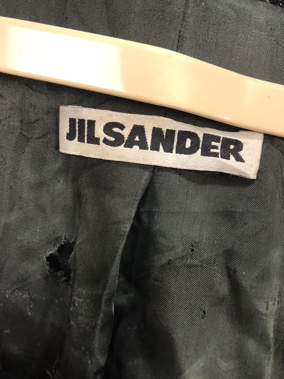 Jil Sander 🔥BEST OFFER🔥Jil sander distressed wool jacket Size US M / EU 48-50 / 2 - 7 Thumbnail