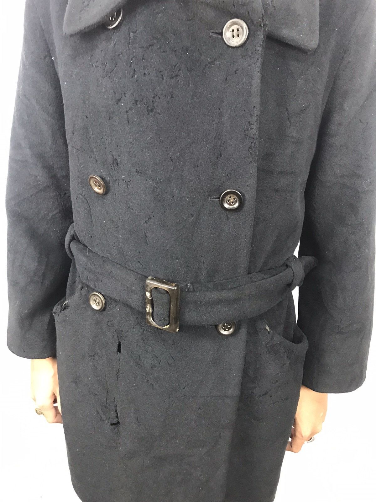 Jil Sander 🔥BEST OFFER🔥Jil sander distressed wool jacket Size US M / EU 48-50 / 2 - 10 Thumbnail