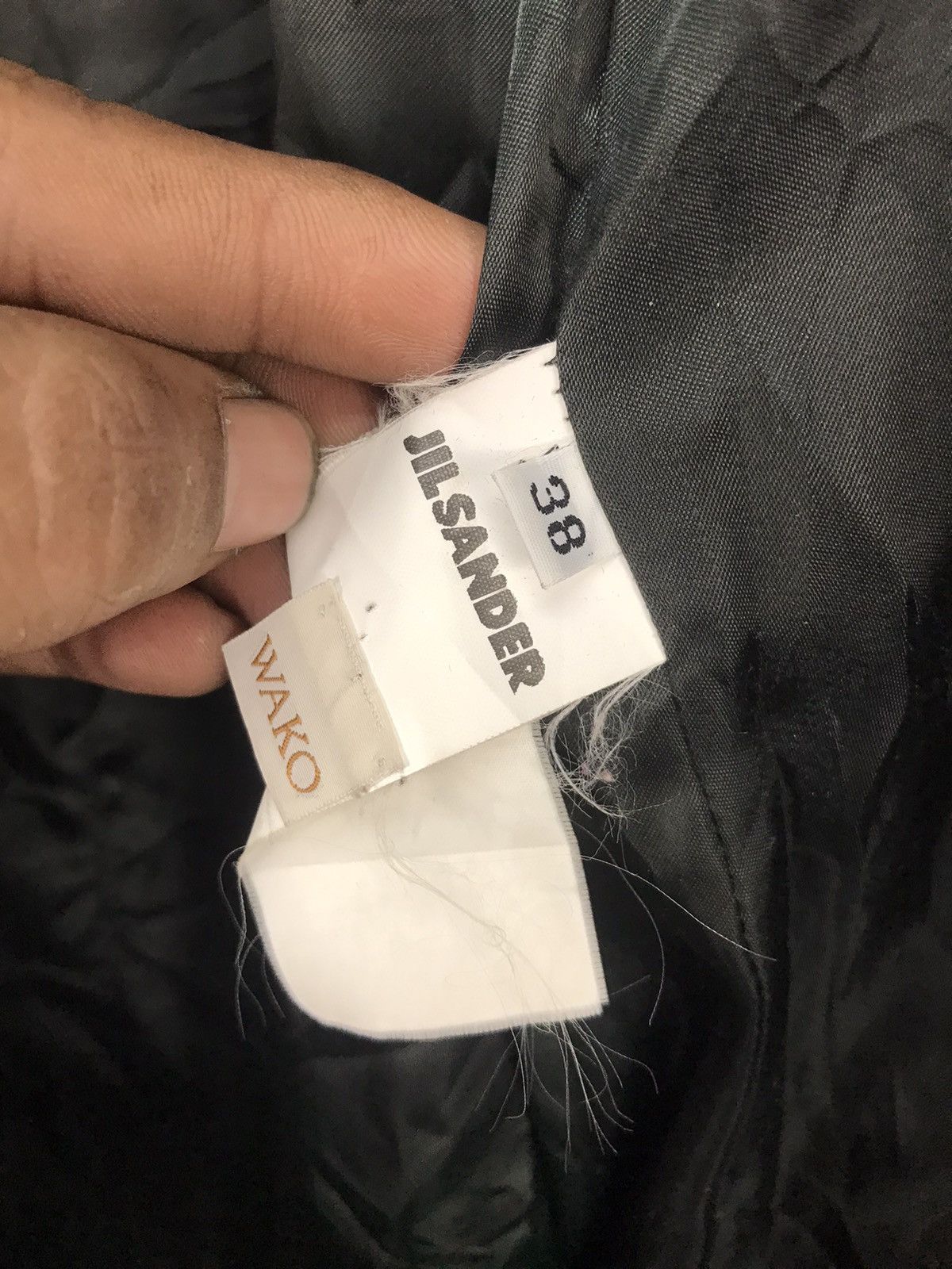 Jil Sander 🔥BEST OFFER🔥Jil sander distressed wool jacket Size US M / EU 48-50 / 2 - 8 Thumbnail