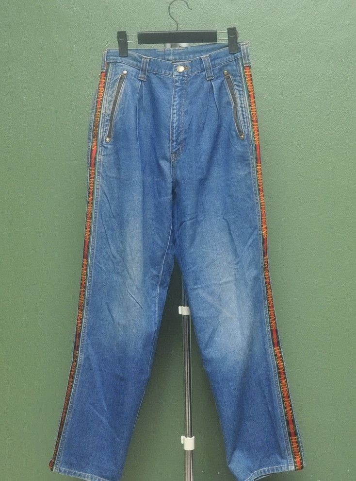 image of Hardy Amies Designer Streetwear Fashion Style in Dark Blue, Men's (Size 30)