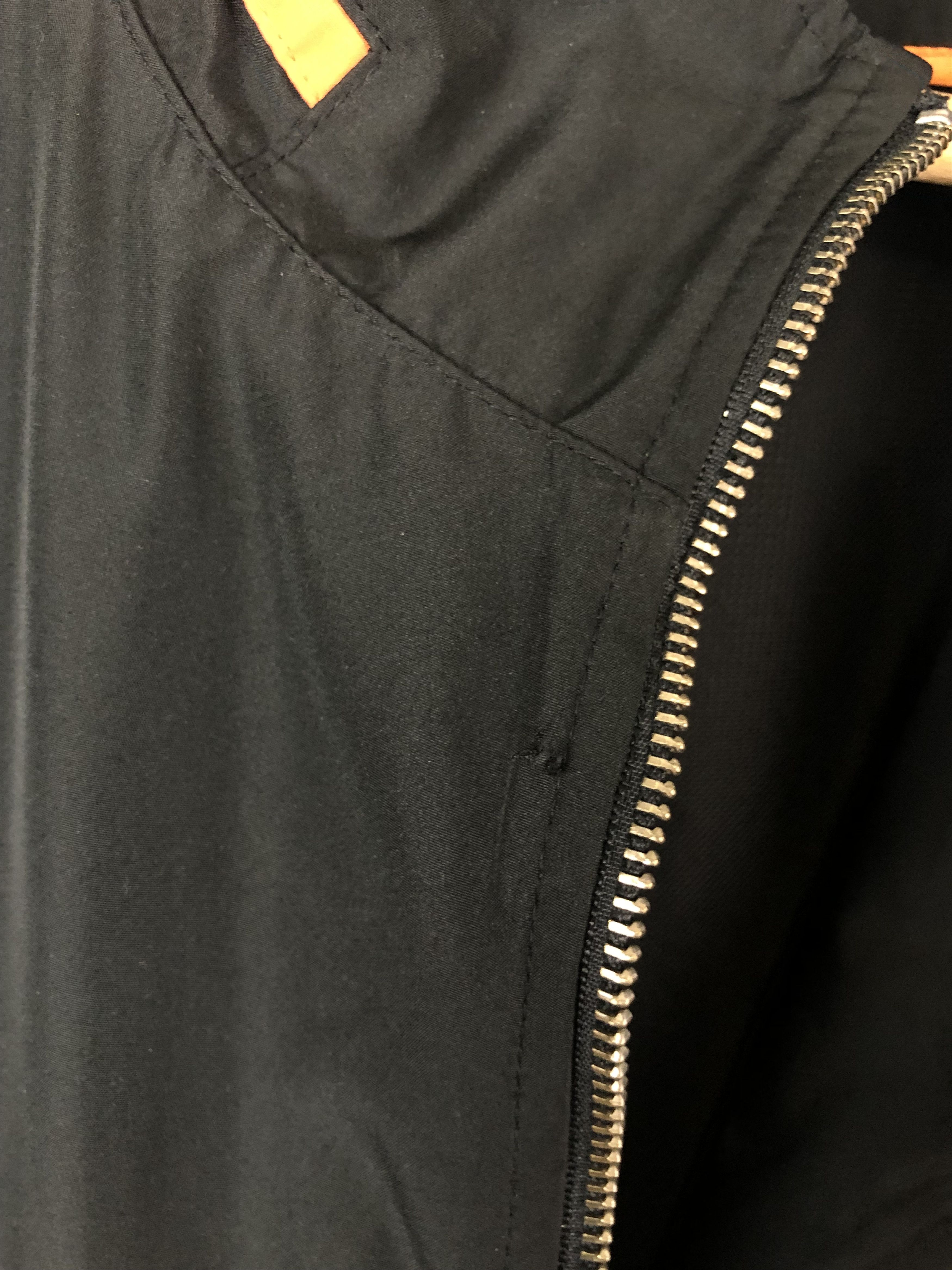 Bugatti Vintage BUGATTI Black Nylon Parka Jacket M64 Size US XXL / EU 58 / 5 - 10 Thumbnail