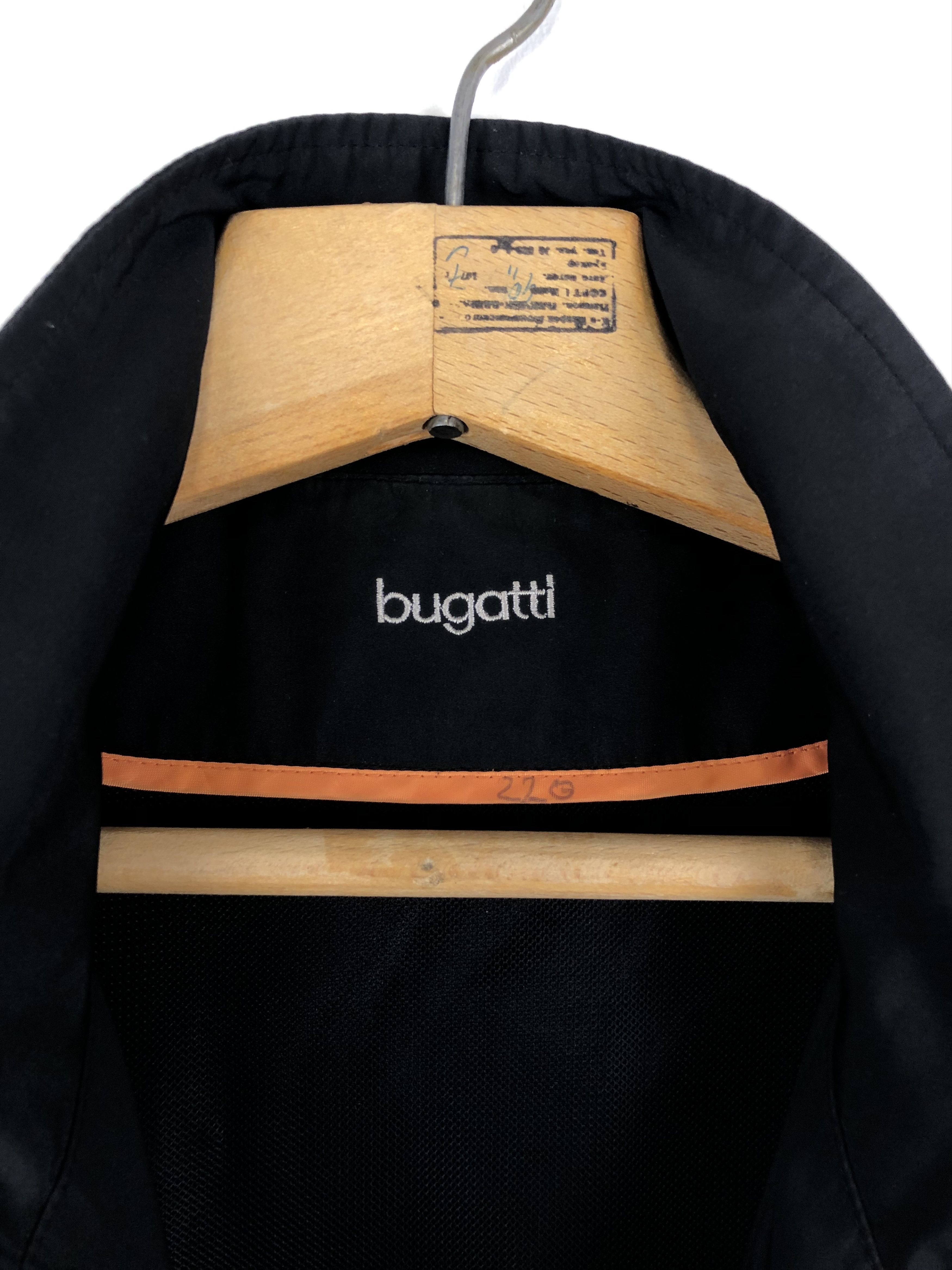 Bugatti Vintage BUGATTI Black Nylon Parka Jacket M64 Size US XXL / EU 58 / 5 - 7 Thumbnail